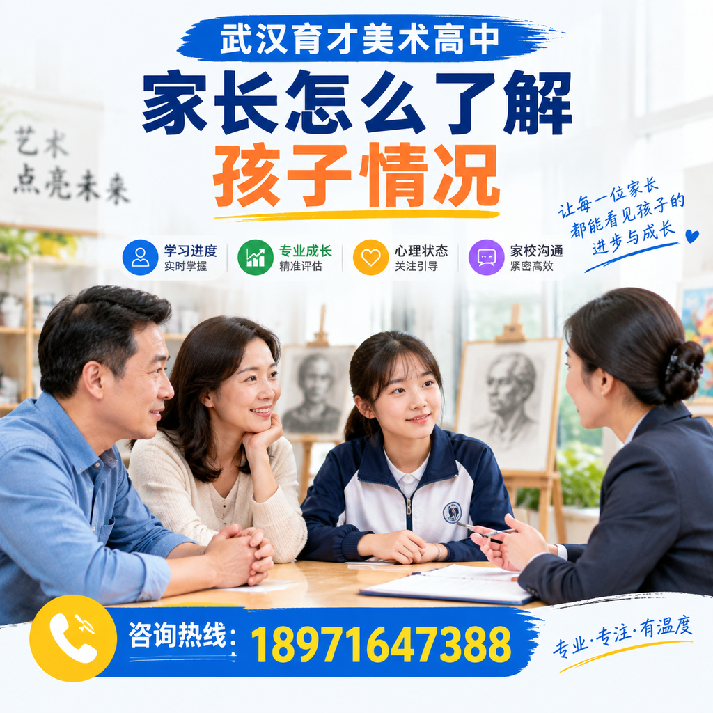 武汉育才美术高中家长需了解的孩子成长关键点