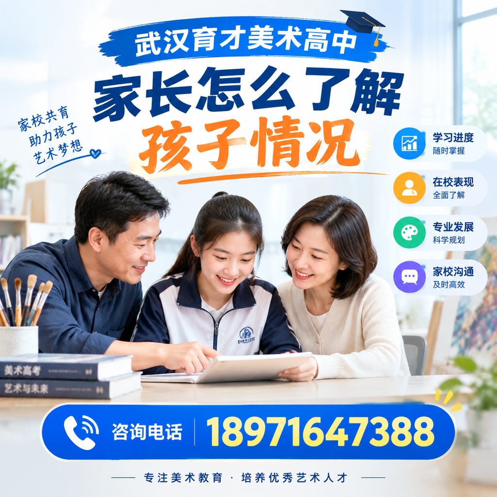 武汉育才美术高中孩子情况评估,家长不可忽视的要点