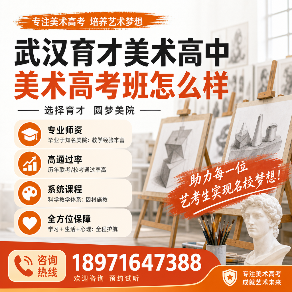 武汉育才美术高中美术高考班与其他美术班的对比分析