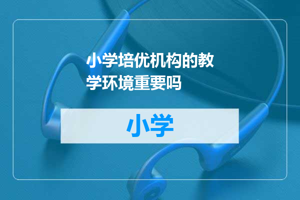 小学培优机构的教学环境重要吗